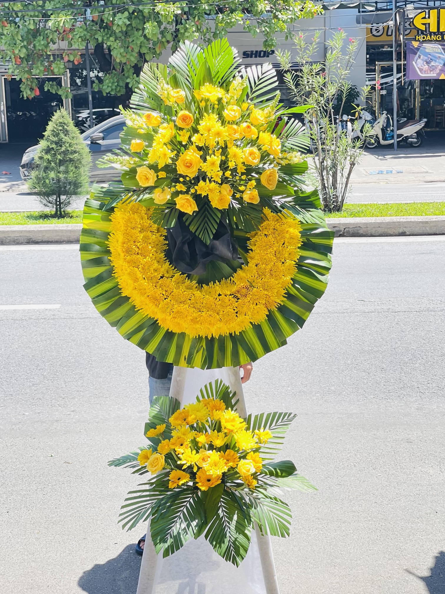 Tiệm hoa Tân Phú - hoa tươi tang lễ